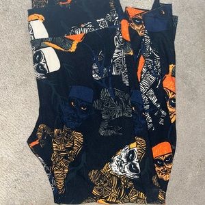 Lularoe T/C Mummy Leggings NWOT